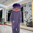 Purple Big Mouth Romper