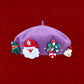 Christmas Wool Blend Beret