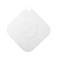 Large floor drain filter white