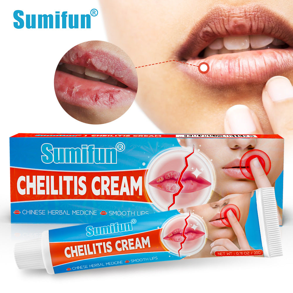 Sumifun Herbal Lip Cream for Dry, Cracked and Chapped Lips 20g