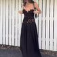 Elegant Lace Patchwork Dress