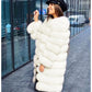 Imitation Fox Fur Coat