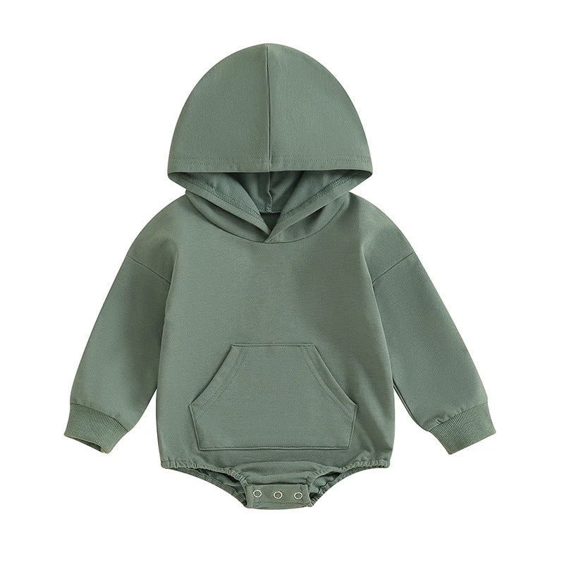 Baby Hooded Jumpsuit Soft Cotton | lifestyle in use