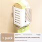 Bathroom tissue holder shelf holding a diffuser, phone and small items on top
