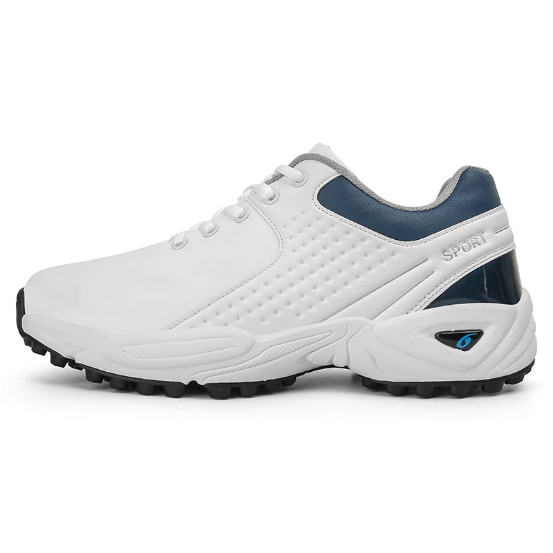 Mens Golf Walking Shoes | close up material texture
