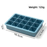 15 Cavities Cube Tray, Steel Blue