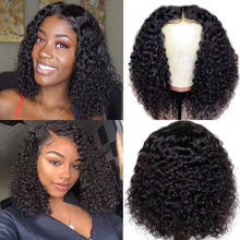 Drawstring Water Ripple Short Wavy Wig