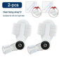 Two-piece set of big toe straightener bunion splints for both feet