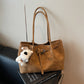 Suede Tote