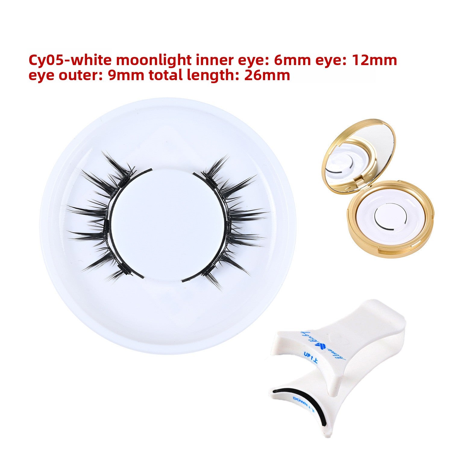 Magnetic False Eyelashes with Clip | natural light lifestyle