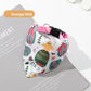 Pet bandana collar with a plastic quick-release buckle and D-ring