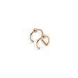 Rose gold with ball
