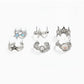 Men's Fashion Alloy Rings Set