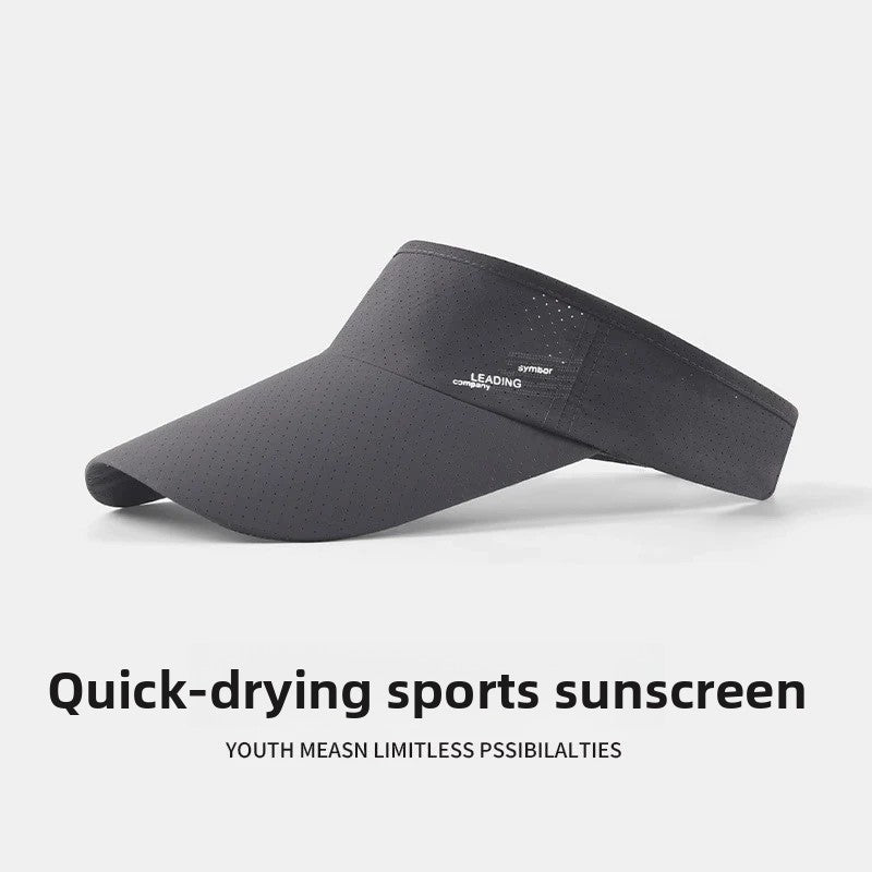 Running Sports Breathable Sun Hat | close up material texture