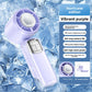 Portable USB Rechargeable Handheld Fan with Semiconductor Cooling