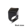 Black Stone Rhombus