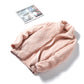 Plush fleece zip up jacket laid open to show the soft deep pile on both faces of the fabric