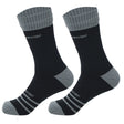 Black Triple Gray Stripe