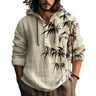 Cream Bamboo Print / 5XL | US 50 / EU 60