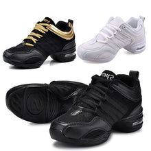 Air Cushion Breathable Mesh Dance Sneakers with Soft Sole