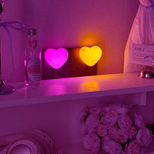 Pink Ambient Night Light with Smart Switch for Bedroom