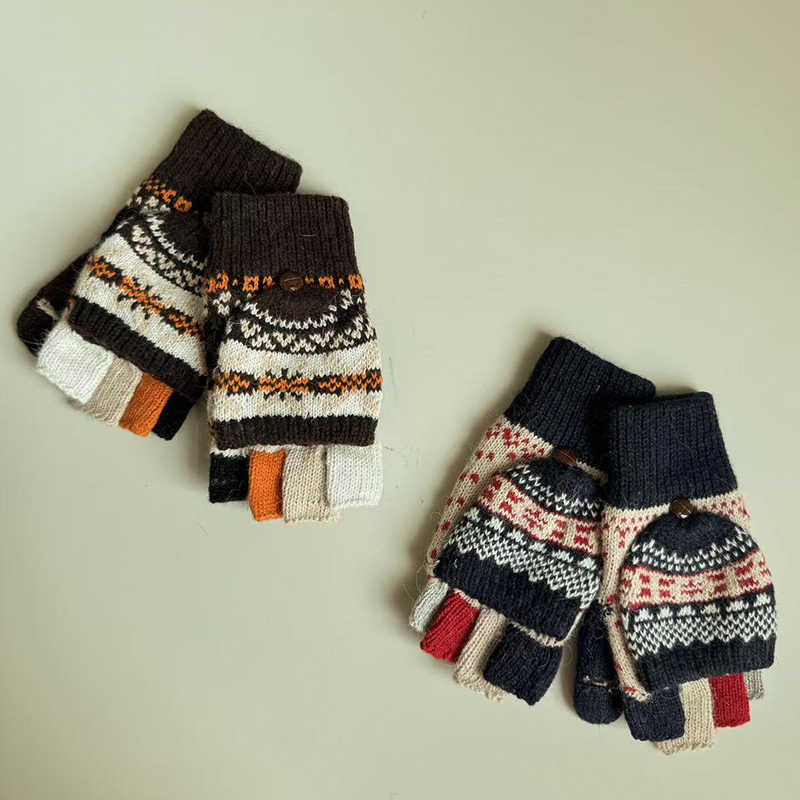 Flip-top dual-purpose gloves