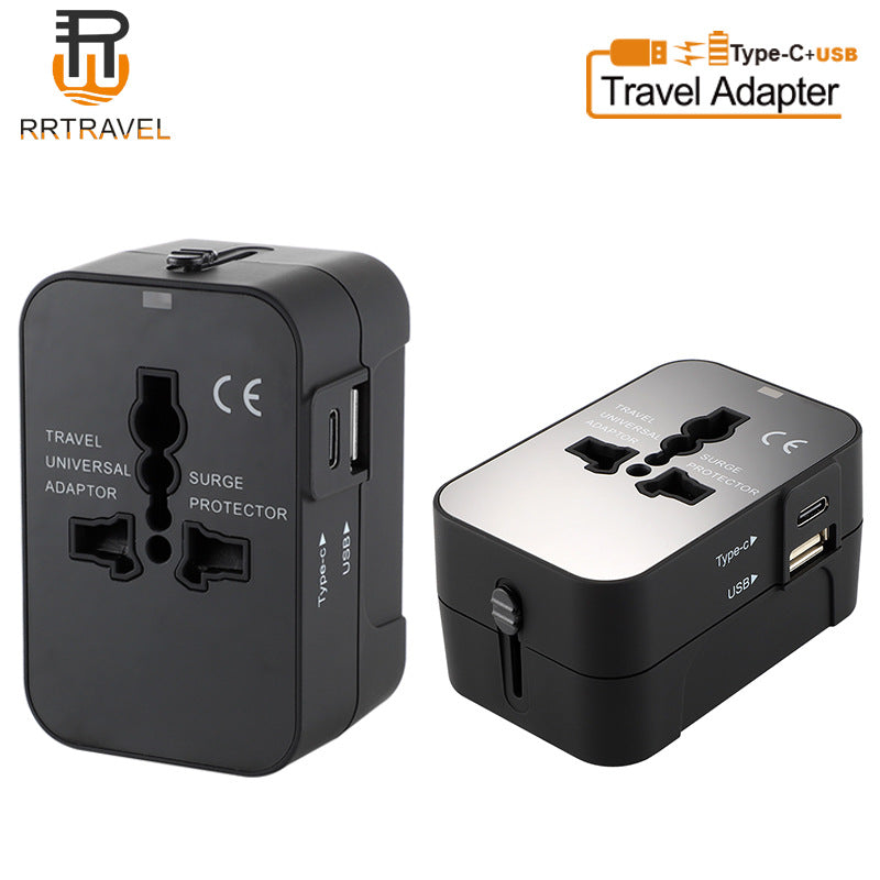 Close up of the dual USB adapter USB port contacts and moulded ABS shell
