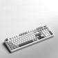 F99 keyboard grey white colorway with rotary control knob and numpad