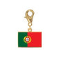 Stainless Steel National Flag Pendant Bracelet