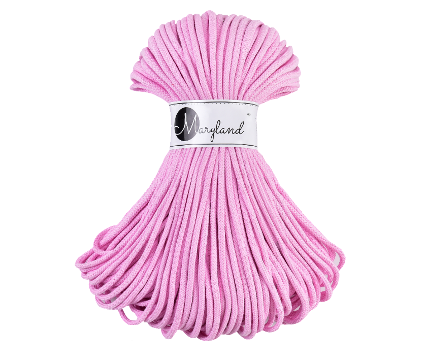 Single skein of thick pure cotton yarn for hand knitting projects