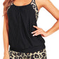 Women Two Piece Swimsuit Vest Style | in use scenario daily moment