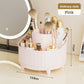 Rotatable Makeup Brush Organizer with Dustproof Cover