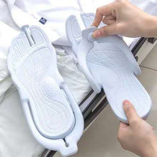 Folding Couple Beach Flip Flops Hotel Bath Non-slip Slippers