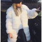 Imitation Fox Fur Coat