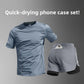 Quick-dry running shorts with rear zip pocket detail