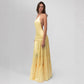 Backless Sleeveless Long Dress | detail close up