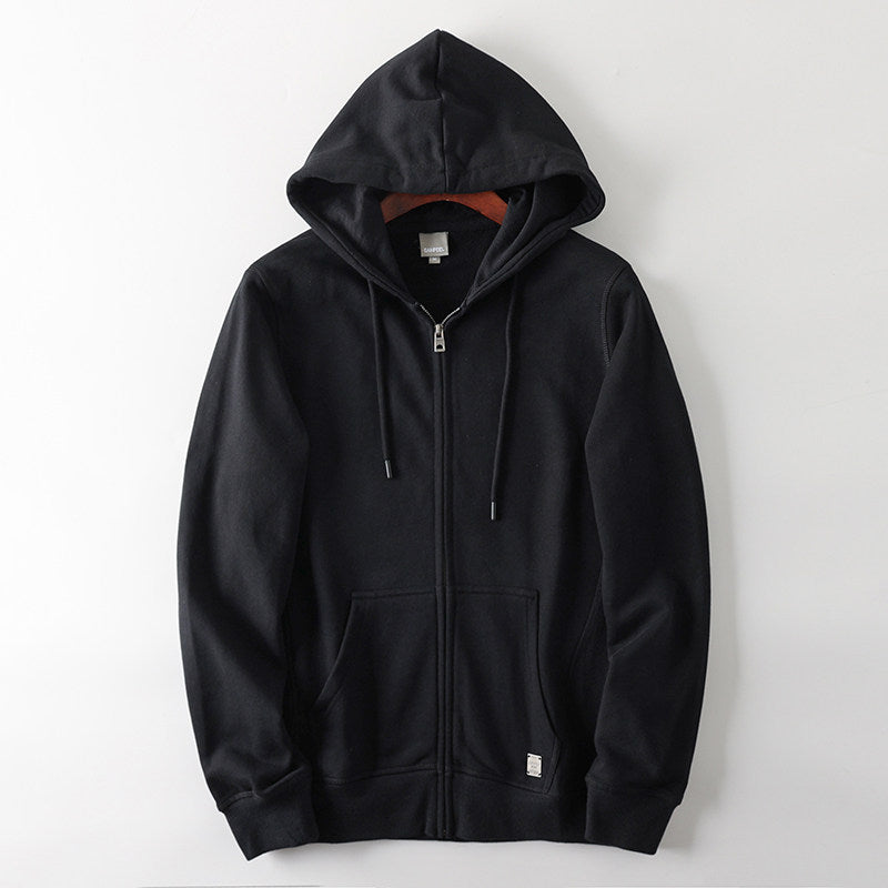 Material close-up of the soft sherpa fleece lining inside the zip-up hoodie