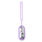Rounded ABS handheld sleep aid device with its single control on the body