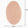 Nonwoven Light Skin Tone Oval 12x18cm