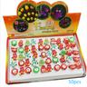 Christmas Rings, 50 Pack