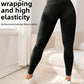 Womens seamless high waist yoga leggings with textured mesh panels for airflow