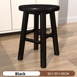 Round Leg Black 30�30x45cm