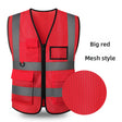 Bright Red Mesh