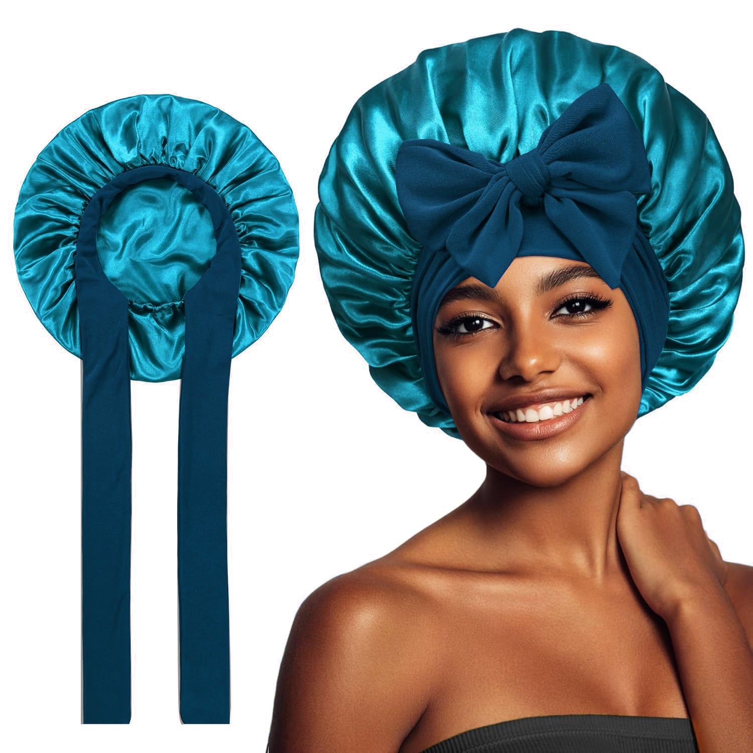 Satin Elastic Nightcap | pairing with everyday items