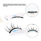 Magnetic lashes applied for a soft natural eye look in everyday makeup