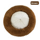 Plush Round Pet Bed