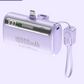 Light Purple KTOYPWC power bank, option photo for 10000mAh Apple Fast Charge Type C