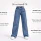 Straight Leg Jeans