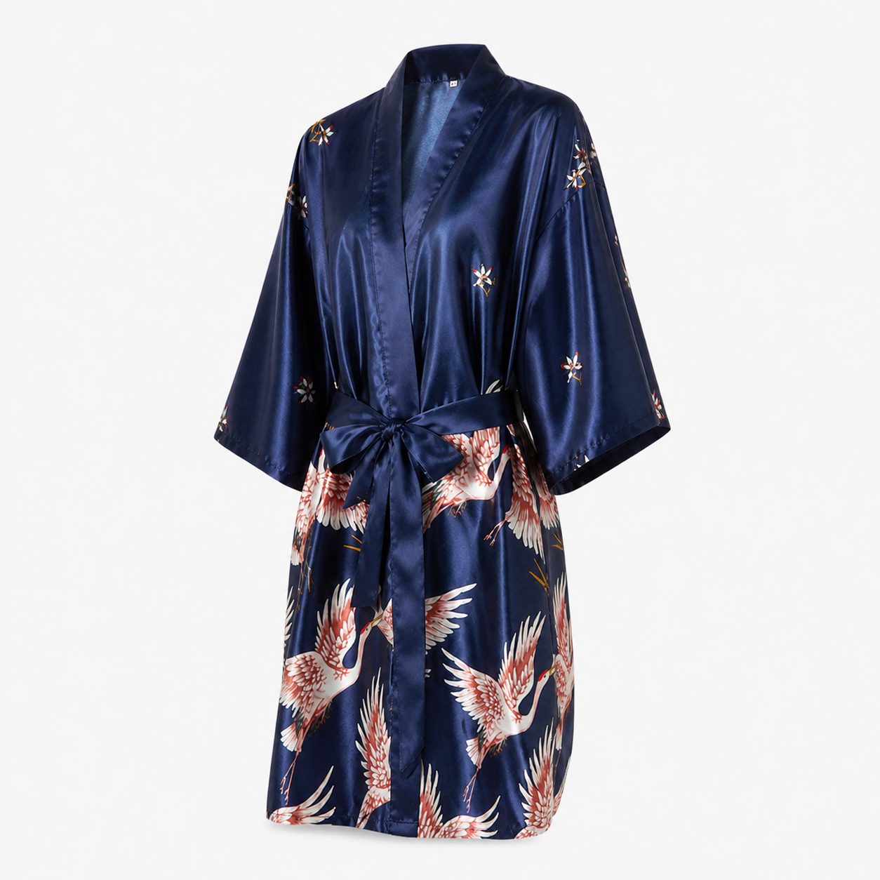 Satin slip nightgown captured in morning light by a sunlit window