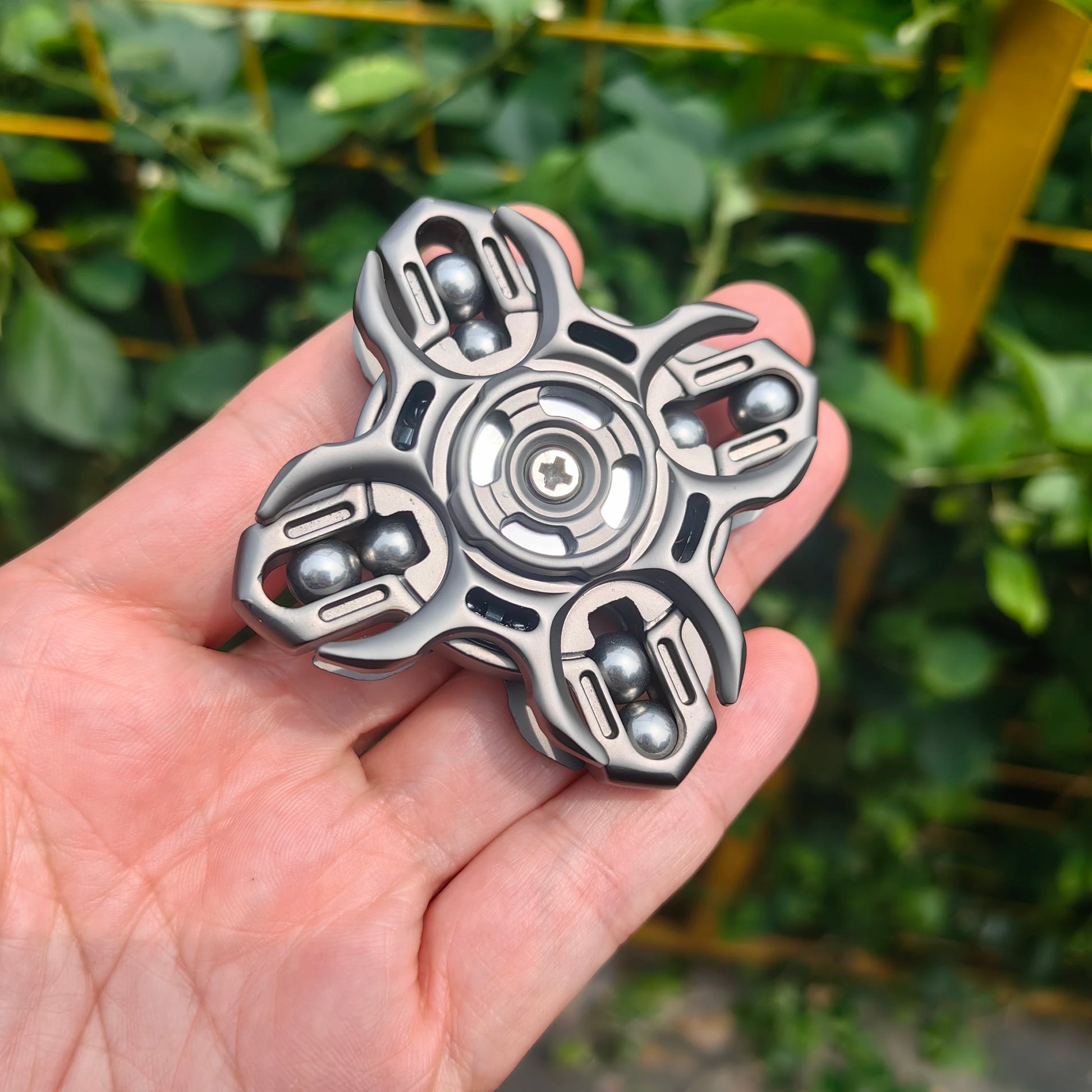 EDC Fidget Sliders, Tuning Fork Fingertip Gyroscope, Stress Relief Toys for Adults, Enhance Concentration and Relaxation, Long S